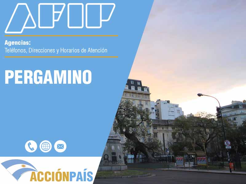 Agencias AFIP en Pergamino - Telfonos y Horarios de Atencin