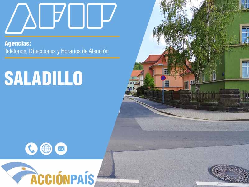 Agencias AFIP en Saladillo - Telfonos y Horarios de Atencin