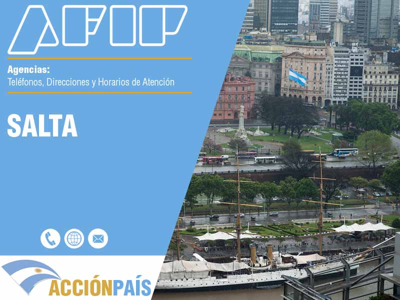 Agencias AFIP en Salta - Telfonos y Horarios de Atencin