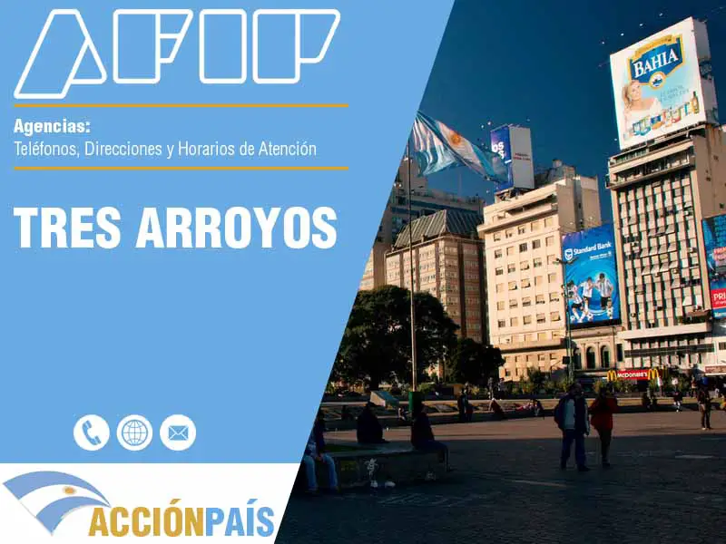 Agencias AFIP en Tres Arroyos - Telfonos y Horarios de Atencin