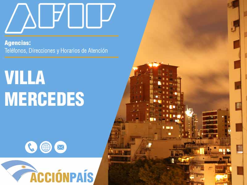 Agencias AFIP en Villa Mercedes - Telfonos y Horarios de Atencin