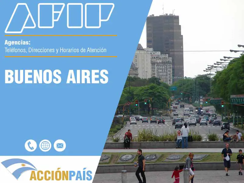 Agencias AFIP en Buenos Aires - Telfonos y Horarios de Atencin