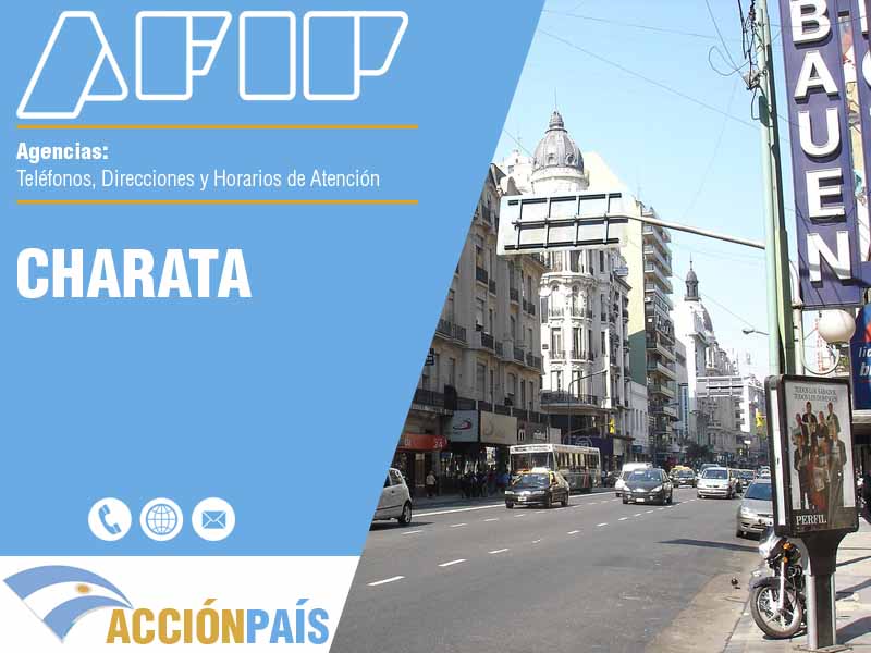 Agencias AFIP en Charata - Telfonos y Horarios de Atencin