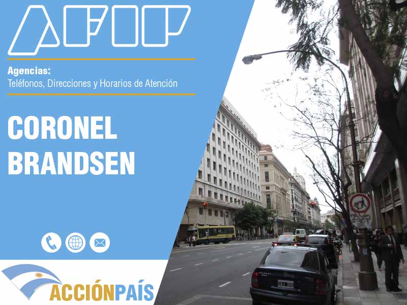 Agencias AFIP en Coronel Brandsen - Telfonos y Horarios de Atencin