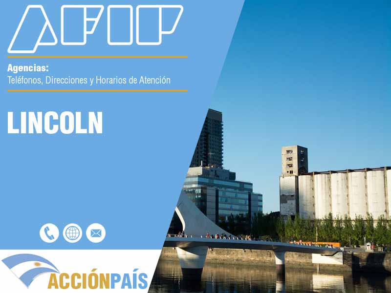 Agencias AFIP en Lincoln - Telfonos y Horarios de Atencin