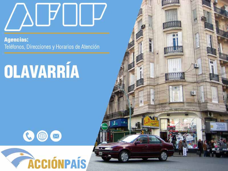 Agencias AFIP en Olavarría - Telfonos y Horarios de Atencin