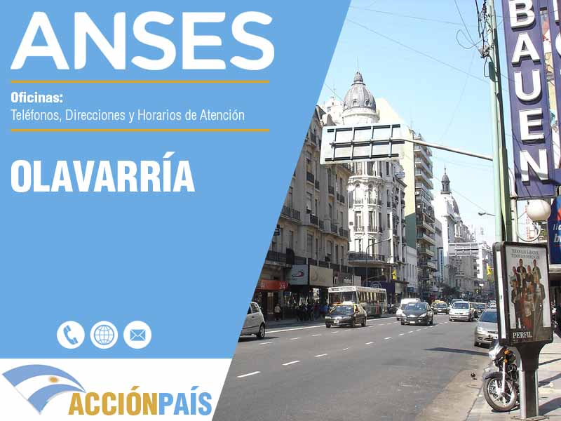 Oficinas Anses en Olavarría - Telfonos y Horarios