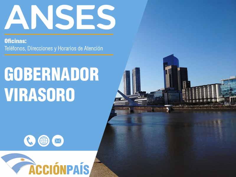 Oficinas Anses en Gobernador Virasoro - Telfonos y Horarios