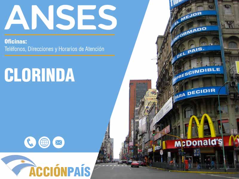 Oficinas Anses en Clorinda - Telfonos y Horarios