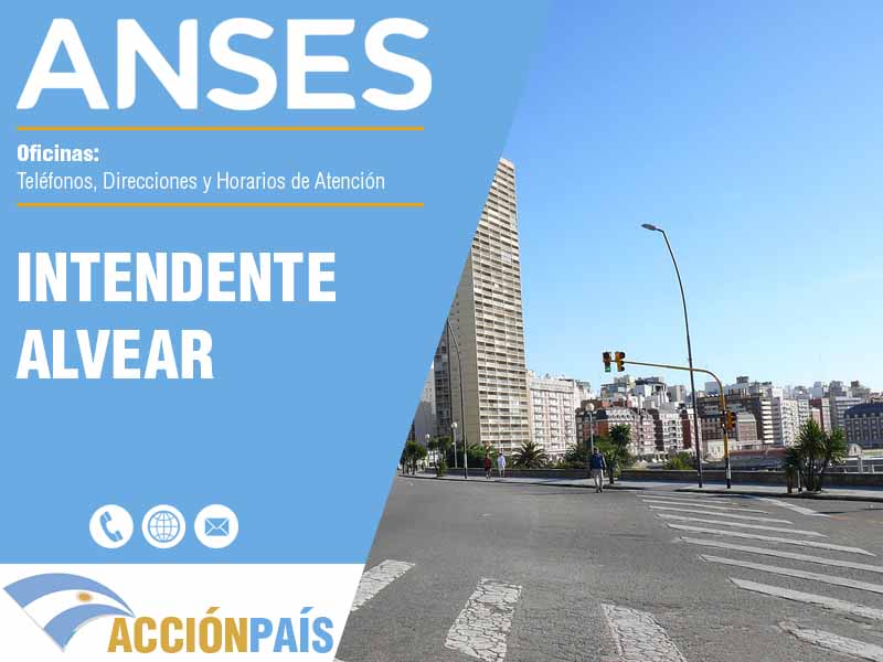 Oficinas Anses en Intendente Alvear - Telfonos y Horarios