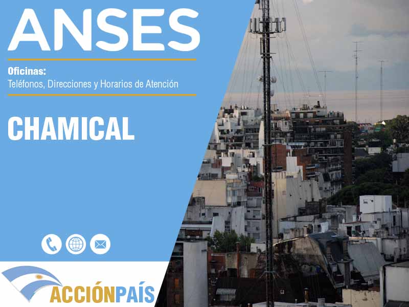 Oficinas Anses en Chamical - Telfonos y Horarios