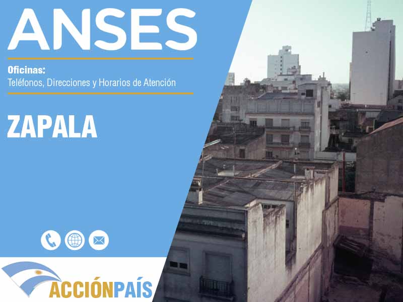 Oficinas Anses en Zapala - Telfonos y Horarios