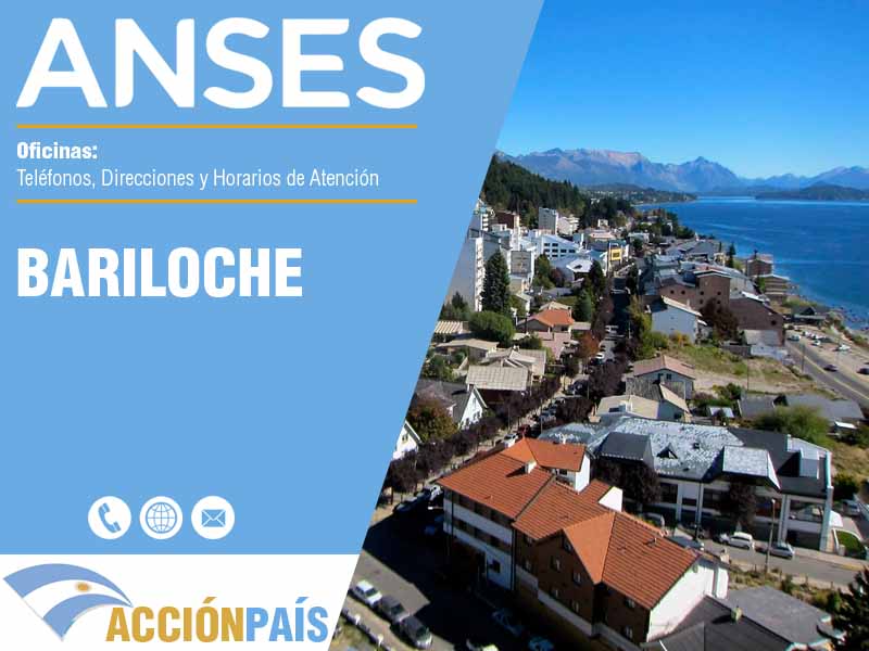 Oficinas Anses en Bariloche - Telfonos y Horarios