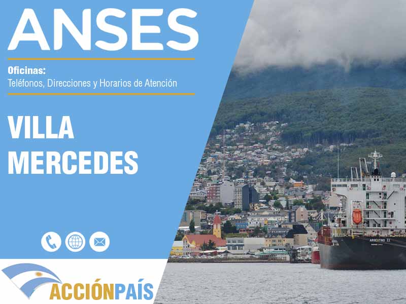 Oficinas Anses en Villa Mercedes - Telfonos y Horarios