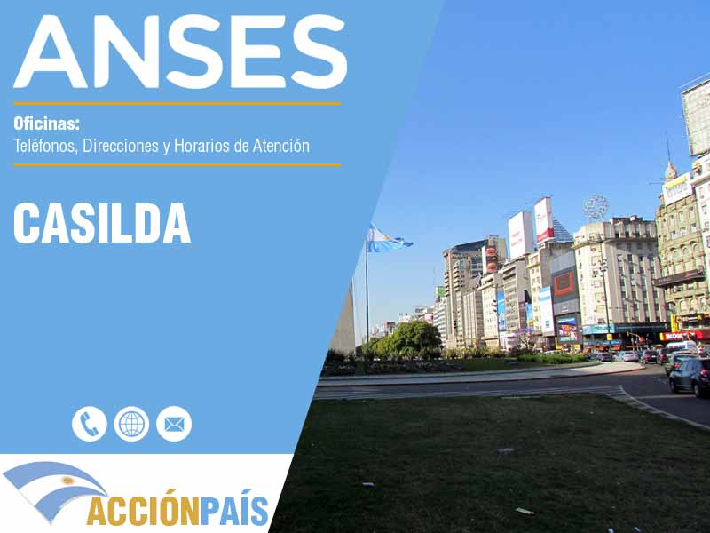 Oficinas Anses en Casilda - Telfonos y Horarios