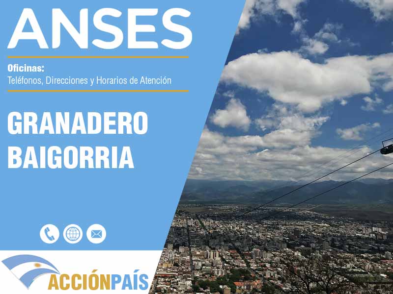 Oficinas Anses en Granadero Baigorria - Telfonos y Horarios