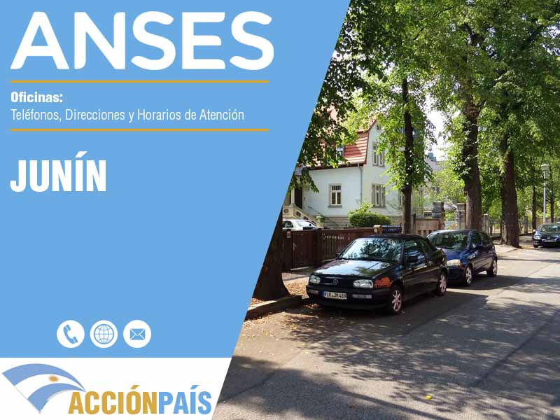 Oficinas Anses en Junín - Telfonos y Horarios