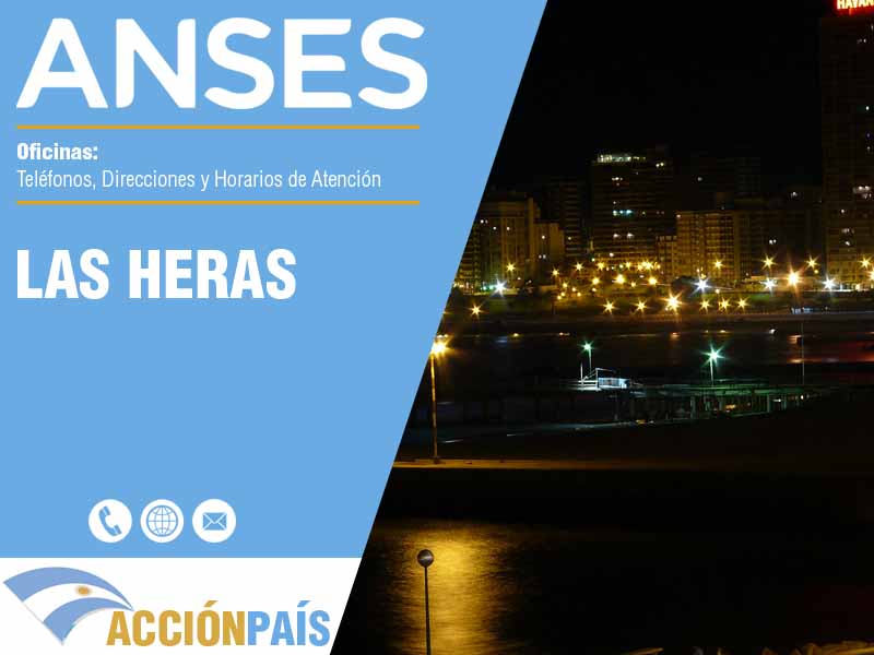 Oficinas Anses en Las Heras - Telfonos y Horarios