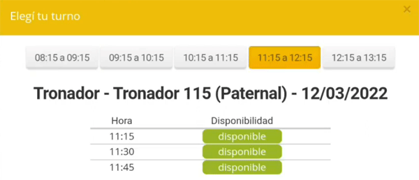 Cubrir la hora para pasar la inspección del auto o moto