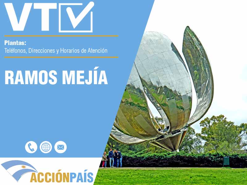 Plantas VTV en Ramos Mejía - Telfonos y Horarios
