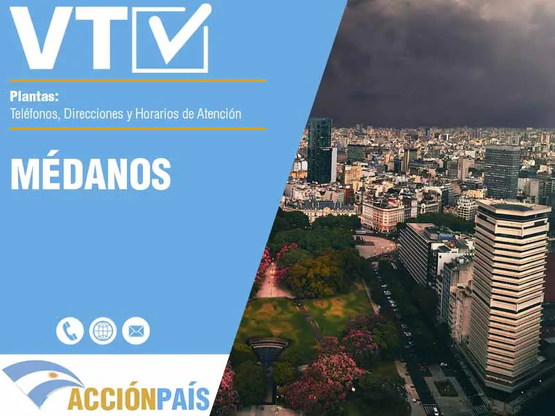 Plantas VTV en Médanos - Telfonos y Horarios