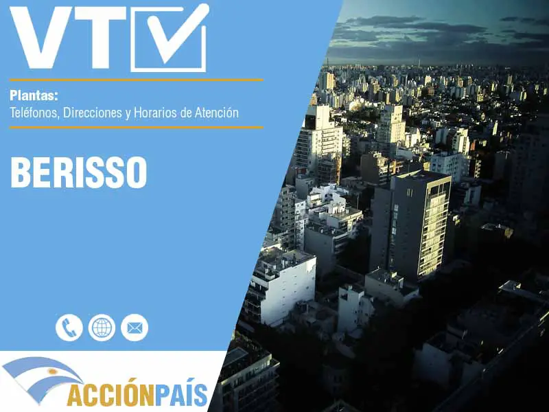 Plantas VTV en Berisso - Telfonos y Horarios