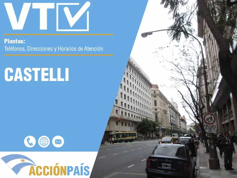 Plantas VTV en Castelli - Telfonos y Horarios