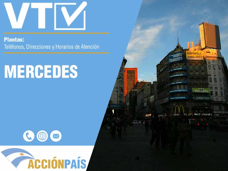 Plantas VTV en Mercedes - Telfonos y Horarios