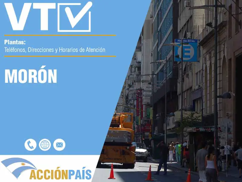 Plantas VTV en Morón - Telfonos y Horarios