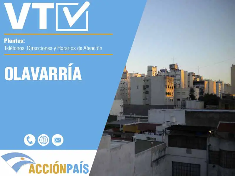 Plantas VTV en Olavarría - Telfonos y Horarios
