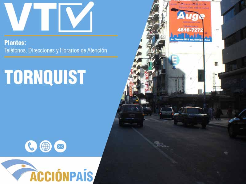 Plantas VTV en Tornquist - Telfonos y Horarios