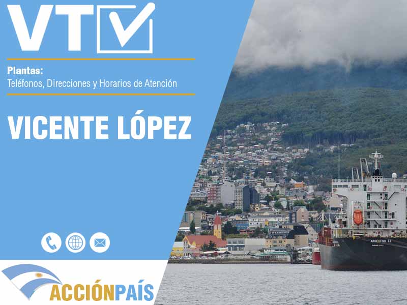 Plantas VTV en Vicente López - Telfonos y Horarios